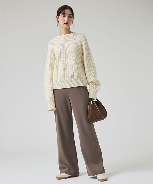 qualite / カリテ パンツ | 【一部店舗限定】ストレッチツイルレギンスパンツ | 詳細15