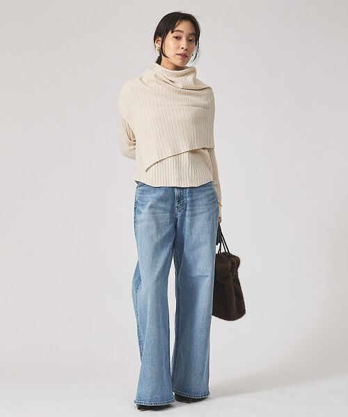 qualite / カリテ デニムパンツ | 【YANUK】KATE (Loose Buggy) ワイドデニム | 詳細2