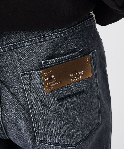 qualite / カリテ デニムパンツ | 【YANUK】KATE (Loose Buggy) ワイドデニム | 詳細25