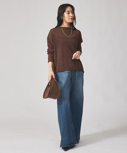 qualite / カリテ デニムパンツ | 【YANUK】KATE (Loose Buggy) ワイドデニム | 詳細7