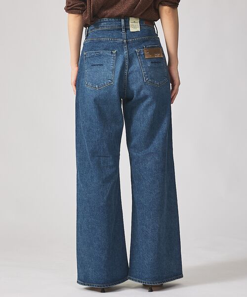 qualite / カリテ デニムパンツ | 【YANUK】KATE (Loose Buggy) ワイドデニム | 詳細10