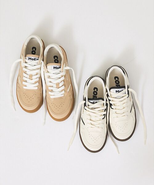 qualite / カリテ スニーカー | 日本初上陸！環境に優しい【MoEa】サスティナブルスニーカー/ベージュ | 詳細2