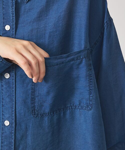 qualite / カリテ シャツ・ブラウス | シアーデニムライクシャツ | 詳細20