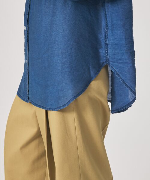 qualite / カリテ シャツ・ブラウス | シアーデニムライクシャツ | 詳細22