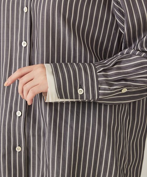 qualite / カリテ シャツ・ブラウス | 【ボウタイ取り外し可能】クレリックボウタイブラウス | 詳細21