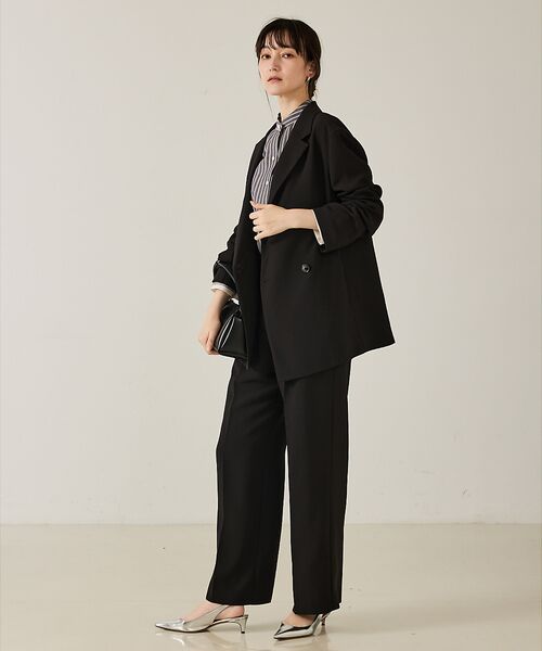 qualite / カリテ シャツ・ブラウス | 【ボウタイ取り外し可能】クレリックボウタイブラウス | 詳細25