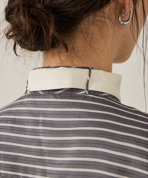 qualite / カリテ シャツ・ブラウス | 【ボウタイ取り外し可能】クレリックボウタイブラウス | 詳細15