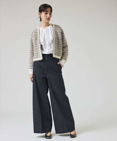 qualite / カリテ シャツ・ブラウス | ラッフルショールブラウス | 詳細13