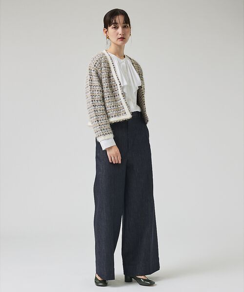 qualite / カリテ シャツ・ブラウス | ラッフルショールブラウス | 詳細14