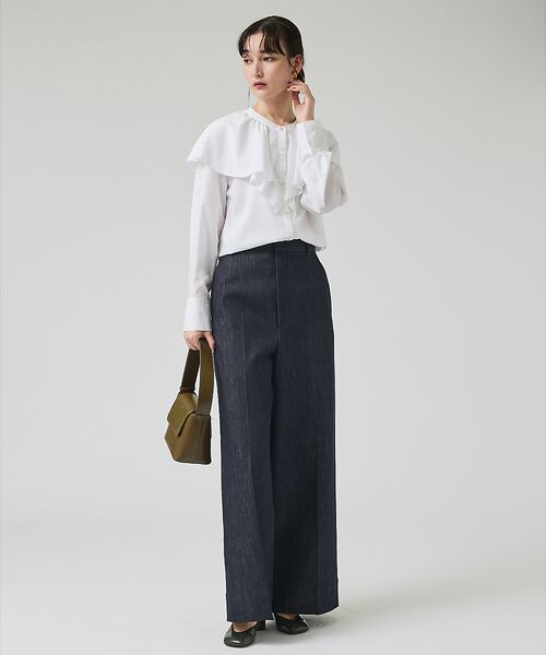 qualite / カリテ シャツ・ブラウス | ラッフルショールブラウス | 詳細3