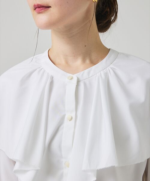 qualite / カリテ シャツ・ブラウス | ラッフルショールブラウス | 詳細7