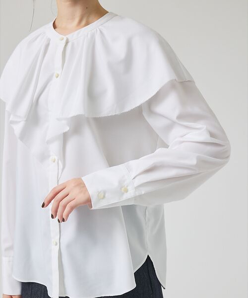 qualite / カリテ シャツ・ブラウス | ラッフルショールブラウス | 詳細8