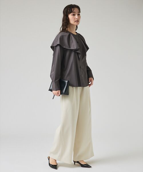 qualite / カリテ シャツ・ブラウス | ラッフルショールブラウス | 詳細22