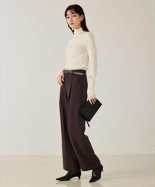 qualite / カリテ ニット・セーター | シルクMIXテレコプルオーバー | 詳細3
