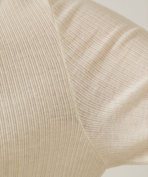 qualite / カリテ ニット・セーター | シルクMIXテレコプルオーバー | 詳細7