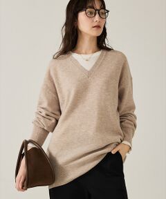 qualite / カリテ ニット・セーター | ウールVネックプルオーバー