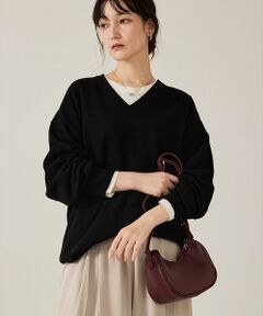 qualite / カリテ ニット・セーター | ウールVネックプルオーバー