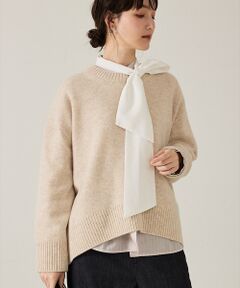 qualite / カリテ ニット・セーター | カラーミックスクルーネックニット