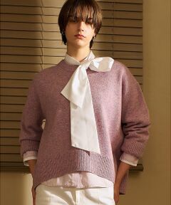qualite / カリテ ニット・セーター | カラーミックスクルーネックニット