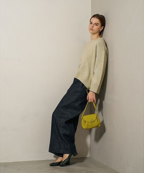 qualite / カリテ ニット・セーター | カラーミックスクルーネックニット | 詳細16