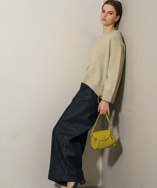 qualite / カリテ ニット・セーター | カラーミックスクルーネックニット | 詳細12