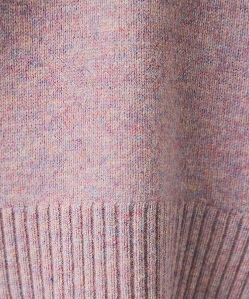 qualite / カリテ ニット・セーター | カラーミックスクルーネックニット | 詳細21