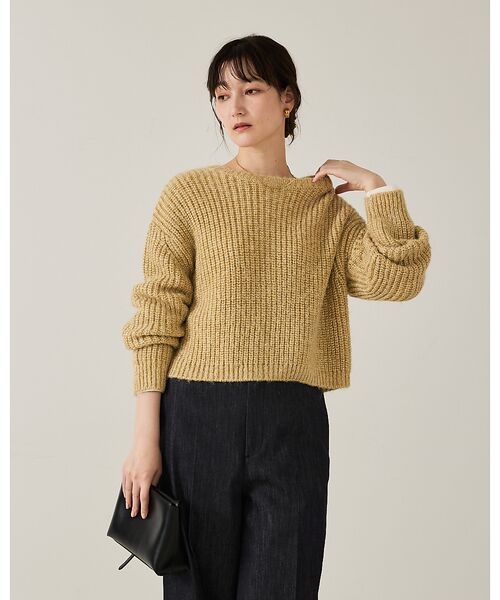 qualite / カリテ カーディガン・ボレロ | 【前後で着回し可能】2WAYラメニットカーディガン【予約】 | 詳細12