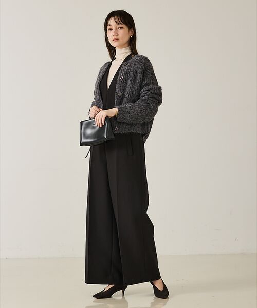 qualite / カリテ カーディガン・ボレロ | 【前後で着回し可能】2WAYラメニットカーディガン【予約】 | 詳細3