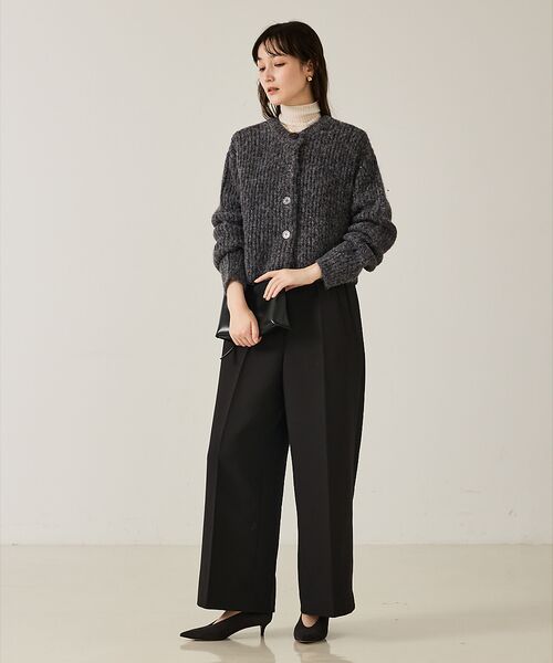 qualite / カリテ カーディガン・ボレロ | 【前後で着回し可能】2WAYラメニットカーディガン【予約】 | 詳細18