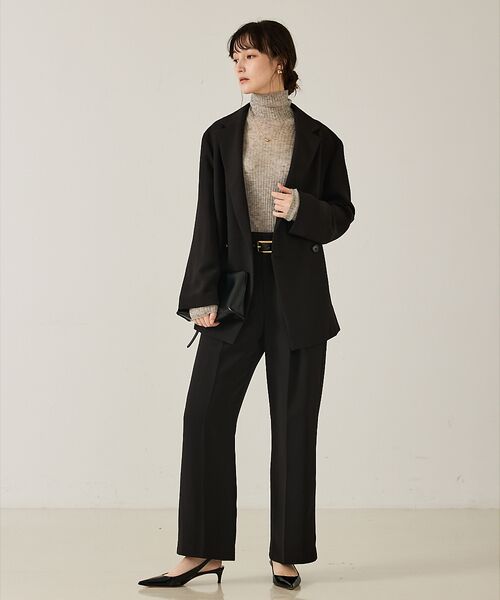 qualite / カリテ パンツ | 【セットアップ対応】センタープレスストレートパンツ | 詳細25