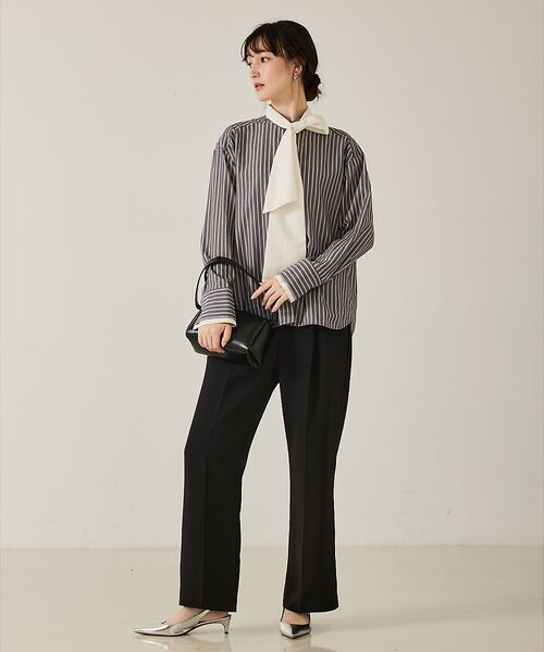 qualite / カリテ パンツ | 【セットアップ対応】センタープレスストレートパンツ | 詳細28