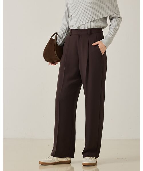 qualite / カリテ パンツ | 【セットアップ対応】センタープレスストレートパンツ | 詳細6
