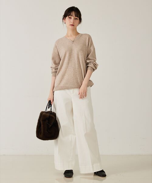 qualite / カリテ デニムパンツ | トラウザーストレッチデニム | 詳細7