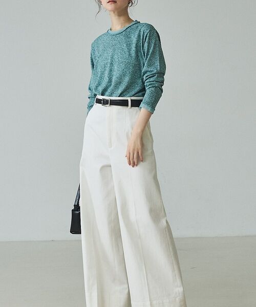 qualite / カリテ デニムパンツ | トラウザーストレッチデニム | 詳細8