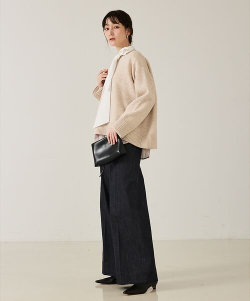 qualite / カリテ デニムパンツ | トラウザーストレッチデニム | 詳細21