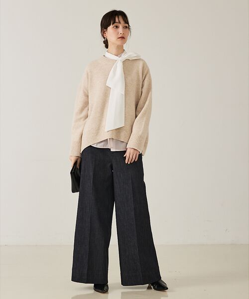 qualite / カリテ デニムパンツ | トラウザーストレッチデニム | 詳細22