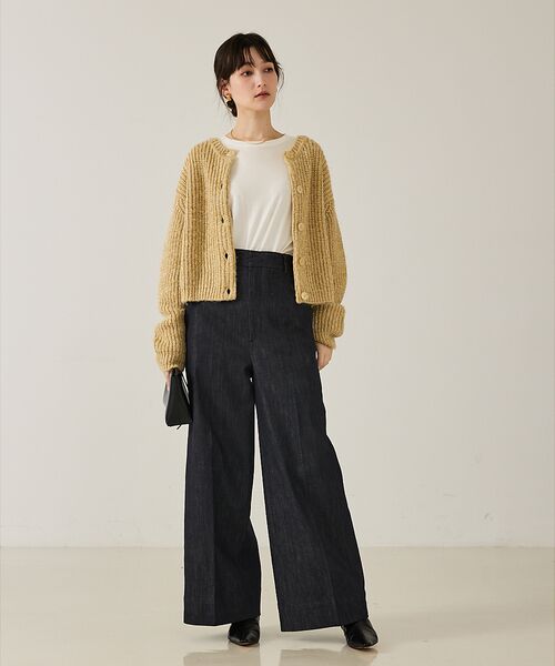 qualite / カリテ デニムパンツ | トラウザーストレッチデニム | 詳細10