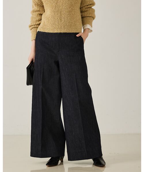 qualite / カリテ デニムパンツ | トラウザーストレッチデニム | 詳細11