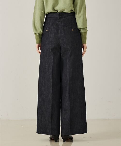 qualite / カリテ デニムパンツ | トラウザーストレッチデニム | 詳細13