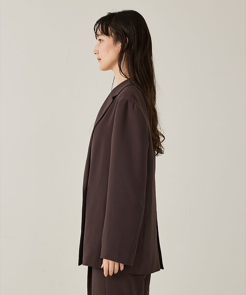 qualite / カリテ テーラードジャケット | 【セットアップ対応】ワイドダブルジャケット | 詳細8