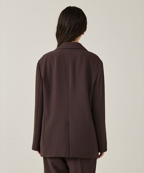 qualite / カリテ テーラードジャケット | 【セットアップ対応】ワイドダブルジャケット | 詳細9