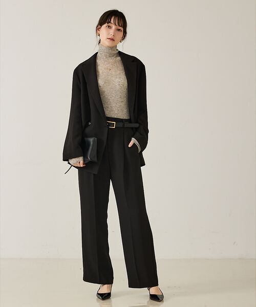 qualite / カリテ テーラードジャケット | 【セットアップ対応】ワイドダブルジャケット | 詳細25
