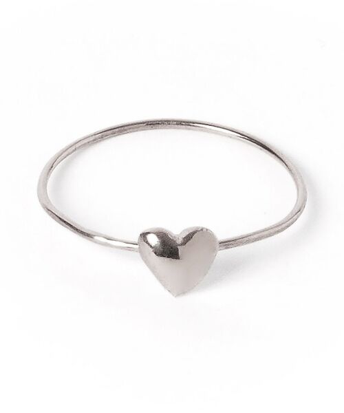 qualite / カリテ リング | 【MAISON D'PULSE(メゾンドパルス)】Ring small hear | 詳細1