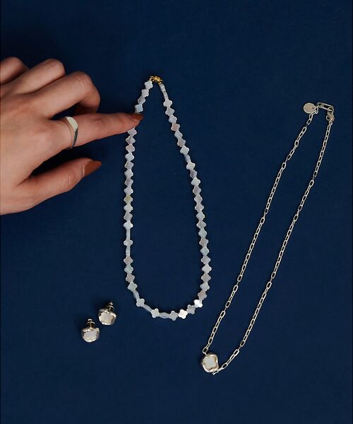 qualite / カリテ ネックレス・ペンダント・チョーカー | 【MAISON D'PULSE(メゾンドパルス)】Shell necklace | 詳細1