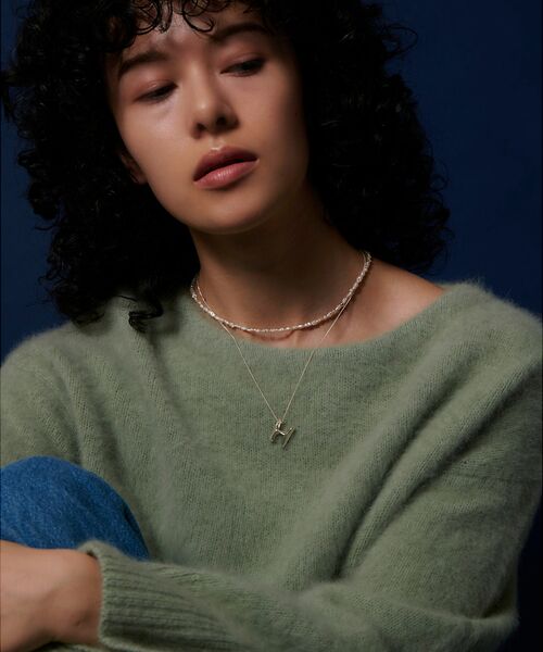 qualite / カリテ ネックレス・ペンダント・チョーカー | 【MAISON D'PULSE(メゾンドパルス)】pearl short nec | 詳細1