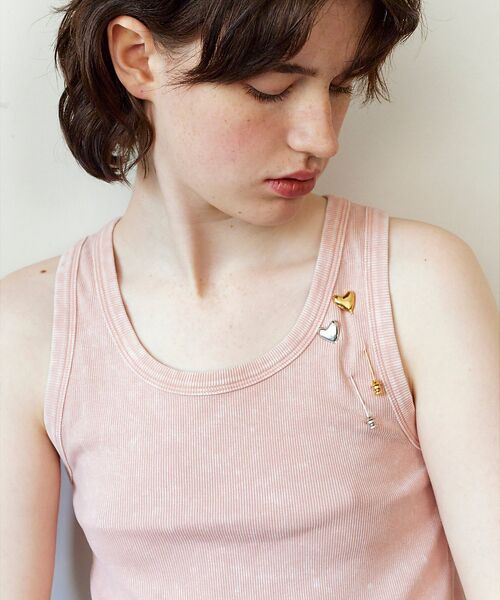 qualite / カリテ 服飾小物 | 【MAISON D'PULSE(メゾンドパルス)】Heart pin_round | 詳細2