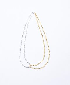 qualite / カリテ ネックレス・ペンダント・チョーカー | 【MAISON D'PULSE(メゾンドパルス)】Doublechain nec