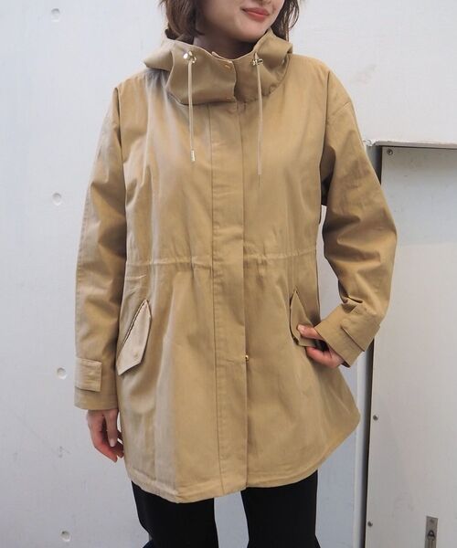 qualite / カリテ パーカー | 【春の定番アイテム！】ダブルドロストマウンテンパーカ | 詳細6