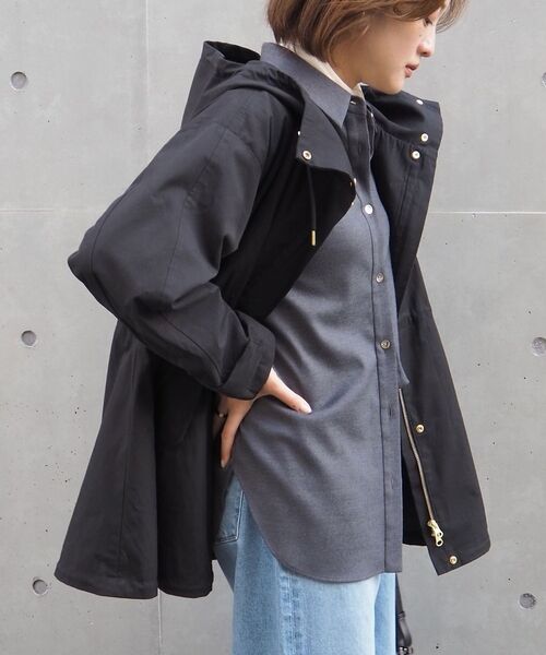 qualite / カリテ パーカー | 【春の定番アイテム！】ダブルドロストマウンテンパーカ | 詳細7