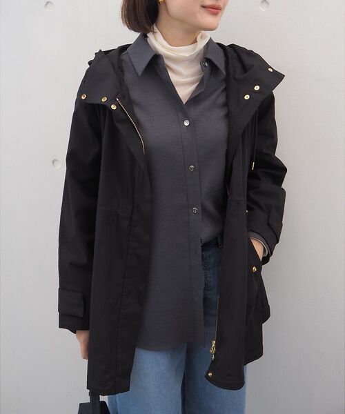 qualite / カリテ パーカー | 【万能の羽織りがアップデートして登場！】ダブルドロストマウンテンパーカ | 詳細13